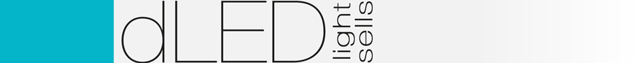 dLED: retail LED lighting Logo
